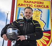&bdquo;Baltic to Arctic 2&ldquo;: K. Mieliauskas motociklu kirto poliarinį ratą ir papasakojo apie važiavimą &scaron;altyje