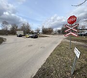 &Scaron;altupio gatvė Vilniuje ir &scaron;alia jos esanti Janki&scaron;kių gatvė, atskira geležinkeliu