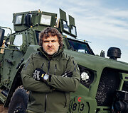 Benediktas Vanagas i&scaron;bandė vieną moderniausių Jungtinių Amerikos Valstijų kariuomenės visureigių &ndash; JLTV