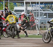 Kretingoje įvyko pirmosios 2023 m. Europos Motobolo Čempionų Taurės varžybos