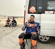 Arūnas Gelažninkas startavo Kinijos Taklamakano dykumos ralyje