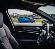 Audi RS5 ir S3 bandymai Nemuno žiede