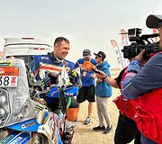 A.Gelažninkas laimėjo &bdquo;Taklimakan rally&ldquo; greičio ruožą