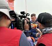 A.Gelažninkas laimėjo &bdquo;Taklimakan rally&ldquo; greičio ruožą