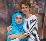 Basharas ir Assadas ir jo žmona Asma &ndash; tarsi angelai, nusileidę i&scaron; dangaus