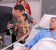 Basharas ir Assadas ir jo žmona Asma &ndash; tarsi angelai, nusileidę i&scaron; dangaus