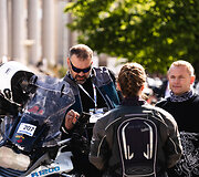 I&scaron; Lietuvos Nacionalinės Martyno Mažvydo bibliotekos startavo kultūrinis ralis &bdquo;Mototourism Sprint Vilnius 700&ldquo;, skirtas Vilniaus jubiliejui.