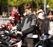 I&scaron; Lietuvos Nacionalinės Martyno Mažvydo bibliotekos startavo kultūrinis ralis &bdquo;Mototourism Sprint Vilnius 700&ldquo;, skirtas Vilniaus jubiliejui.