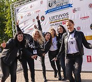 I&scaron; Lietuvos Nacionalinės Martyno Mažvydo bibliotekos startavo kultūrinis ralis &bdquo;Mototourism Sprint Vilnius 700&ldquo;, skirtas Vilniaus jubiliejui.