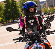 I&scaron; Lietuvos Nacionalinės Martyno Mažvydo bibliotekos startavo kultūrinis ralis &bdquo;Mototourism Sprint Vilnius 700&ldquo;, skirtas Vilniaus jubiliejui.