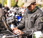 I&scaron; Lietuvos Nacionalinės Martyno Mažvydo bibliotekos startavo kultūrinis ralis &bdquo;Mototourism Sprint Vilnius 700&ldquo;, skirtas Vilniaus jubiliejui.