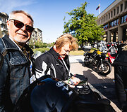 I&scaron; Lietuvos Nacionalinės Martyno Mažvydo bibliotekos startavo kultūrinis ralis &bdquo;Mototourism Sprint Vilnius 700&ldquo;, skirtas Vilniaus jubiliejui.