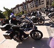I&scaron; Lietuvos Nacionalinės Martyno Mažvydo bibliotekos startavo kultūrinis ralis &bdquo;Mototourism Sprint Vilnius 700&ldquo;, skirtas Vilniaus jubiliejui.