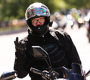 I&scaron; Lietuvos Nacionalinės Martyno Mažvydo bibliotekos startavo kultūrinis ralis &bdquo;Mototourism Sprint Vilnius 700&ldquo;, skirtas Vilniaus jubiliejui.
