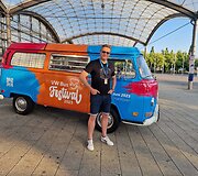 V.Milius elektriniu ID.Buzz keliavo į &bdquo;Volkswagen&ldquo; mikroautobusų festivalį