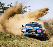 Ottas Tanakas Kenijos WRC