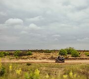 CFMoto Thunder RT fini&scaron;as Breslau ralyje
