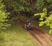CFMoto Thunder RT fini&scaron;as Breslau ralyje