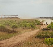 CFMoto Thunder RT fini&scaron;as Breslau ralyje