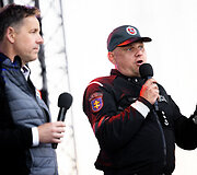 &bdquo;Ultima8Drag&ldquo; traukos varžybų dalyviai Palangos 1006 km lenktynių festivalyje