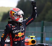 Formulės 1 kvalifikacija Spa, Belgijoje, Maxas Verstappenas