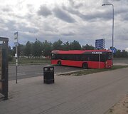 Autobuso manevrai Pilaitės prospekte