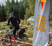 &bdquo;Hard Enduro&ldquo; čempionato etapas Uoginiuose
