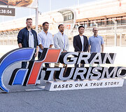 Pasaulinė filmo &bdquo;Gran Turismo&ldquo; premjera Barselonoje