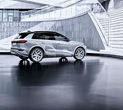 Audi Q6 e-tron prototipas Miuncheno automobilių parodoje
