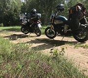 Aldonos Juozaitytės kelionė motociklu po Auk&scaron;taitiją