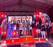 &bdquo;Samsonas Rally Utena&ldquo; fini&scaron;as ir apdovanojimai