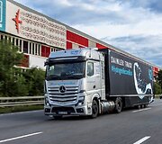 &bdquo;Daimler Truck&ldquo; vandeniliu varomas sunkvežimis &bdquo;GenH2&ldquo; pasiekė naują rekordą