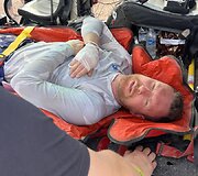 Motociklininkas G.&Scaron;atkus patyrė traumą ir kovos dėl kelialapio į Dakarą nebetęs