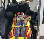 Motociklininkas G.&Scaron;atkus patyrė traumą ir kovos dėl kelialapio į Dakarą nebetęs