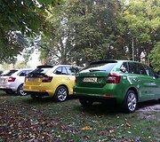 &bdquo;&Scaron;koda Rapid Spaceback&ldquo; pristatymas Veronoje