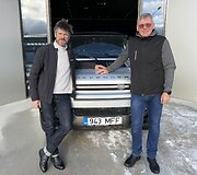 Karolis Rai&scaron;ys ir Žilvinas Pekarskas: paskutiniai &bdquo;Land Rover Defender&ldquo; paruo&scaron;imai Dakaro ralio misijai