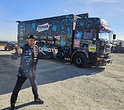 Antanas Kanopkinas (CF Moto Thunder RT) Barselonos uoste 