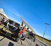 Benedikto Vanago (&bdquo;Toyota Gazoo Racing Baltics&ldquo;) Toyota Hilux Barselonos uoste 