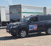 Dakaro automobiliai Janbu (Yanbu) uoste