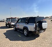 Dakaro automobiliai Janbu (Yanbu) uoste