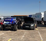 Dakaro automobiliai Janbu (Yanbu) uoste