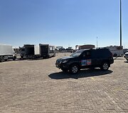 Dakaro automobiliai Janbu (Yanbu) uoste