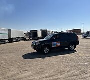 Dakaro automobiliai Janbu (Yanbu) uoste