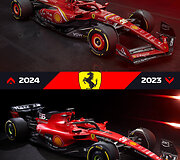 &bdquo;Ferrari&ldquo; pristatė naują F1 bolidą SF-24