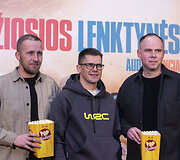 Filmo &bdquo;Didžiosios lenktynės (Audi vs Lancia)&ldquo; premjera &bdquo;Forum Cinemas&ldquo;