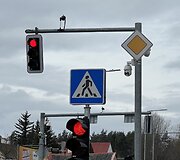 Vairuotojus fotografuojančios miesto kameros: sankryža Juodajame kelyje, Vilniuje
