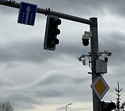 Vairuotojus fotografuojančios miesto kameros: sankryža Juodajame kelyje, Vilniuje