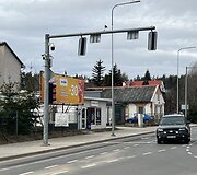 Vairuotojus fotografuojančios miesto kameros: sankryža Juodajame kelyje, Vilniuje
