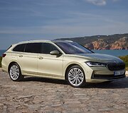 V.Žala i&scaron;bandė naują &Scaron;koda Superb