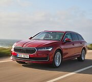 V.Žala i&scaron;bandė naują &Scaron;koda Superb